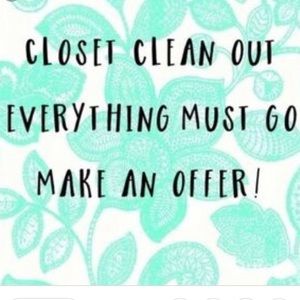 I accept all reasonable offers